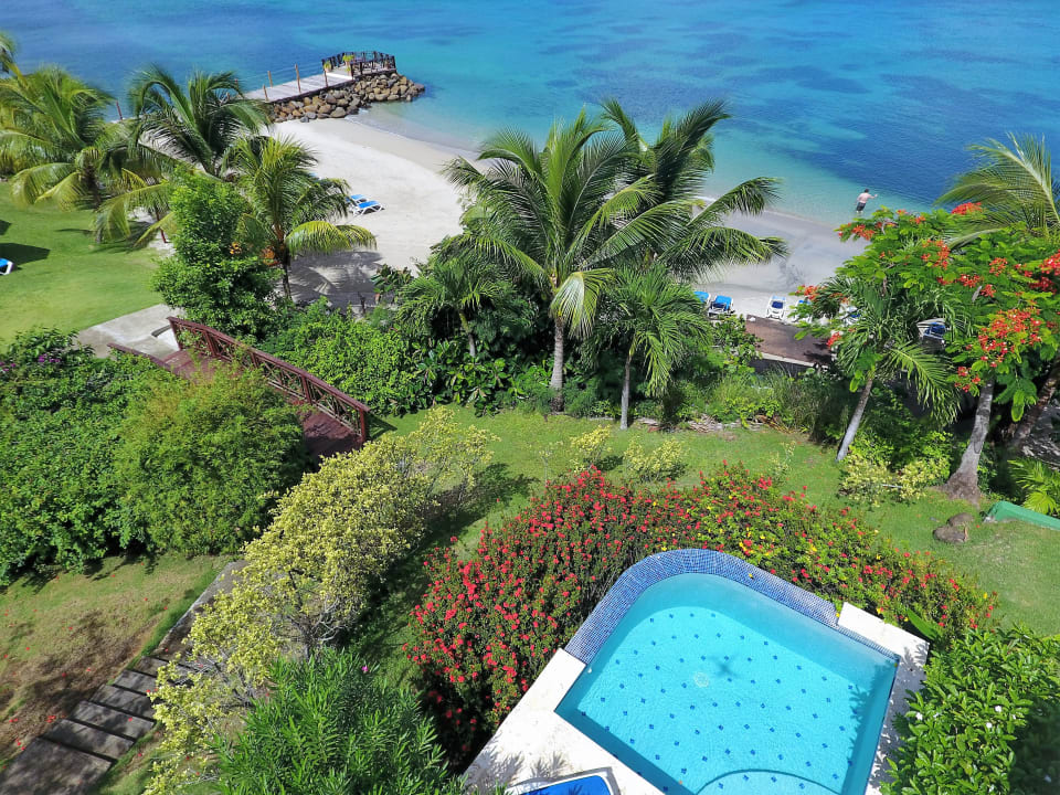 Gartenanlage Calabash Cove Resort & Spa