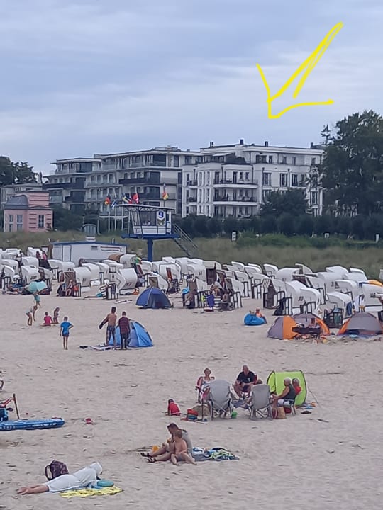 Außenansicht SEETELHOTEL Kaiserstrand Beachhotel