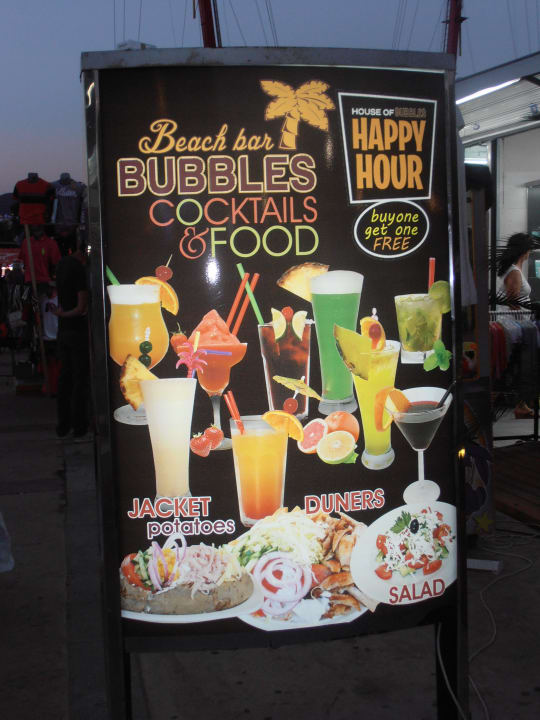 Ganztags Happy Hour  DAS Club Hotel Sunny Beach