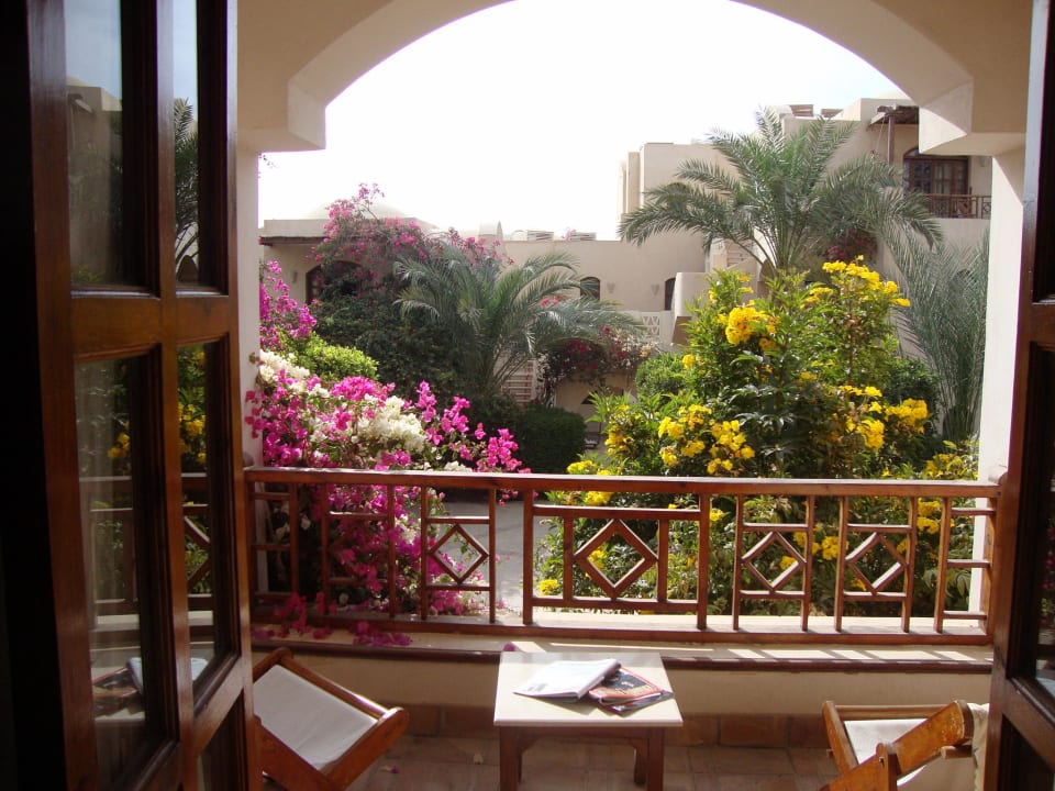 Blick vom Balkon Sultan Bey Hotel, El Gouna