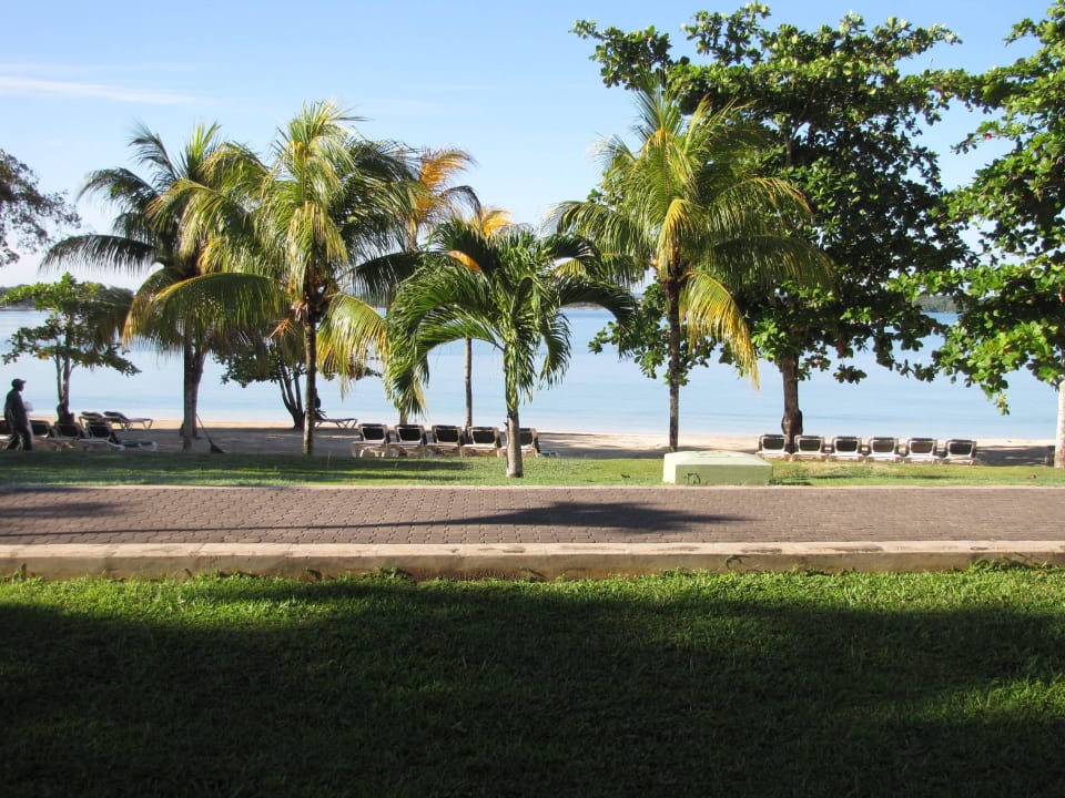 Blick von unserem Zimmer Hotel Riu Negril