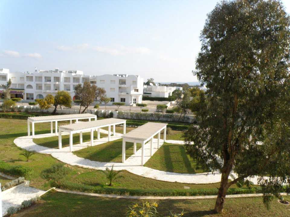 Widok na ogród Hotel Aqua Life Yasmine