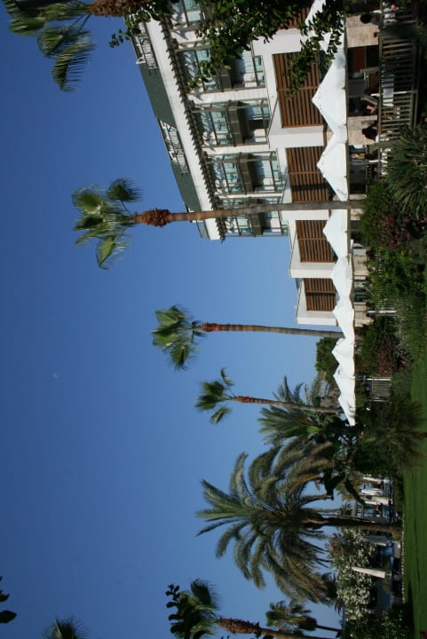 Aussenbezirk beim Essen Hotel Oleander