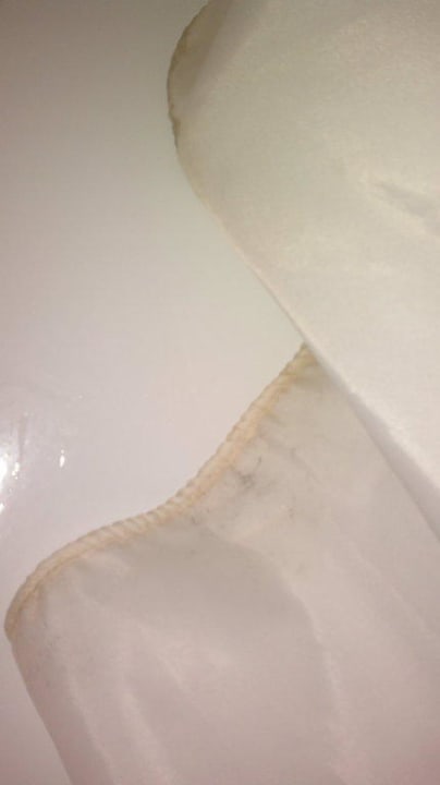 Muffiger Duschvorhang Hotel Sonne Lienz