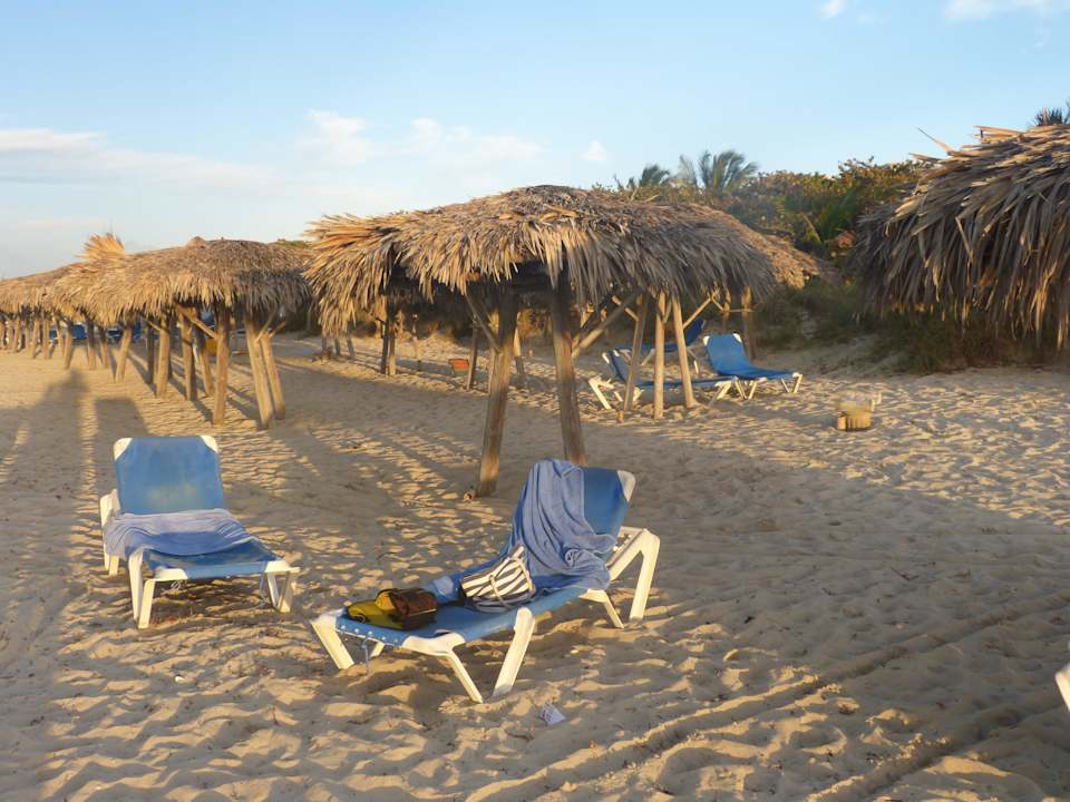 Gegen Abend fast allein am Strand Melia Las Antillas - Adults only