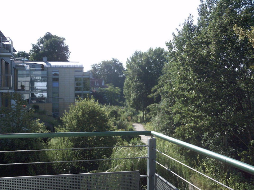 Bild vom Balkon nach Westen Seminaris Avendi Hotel Potsdam