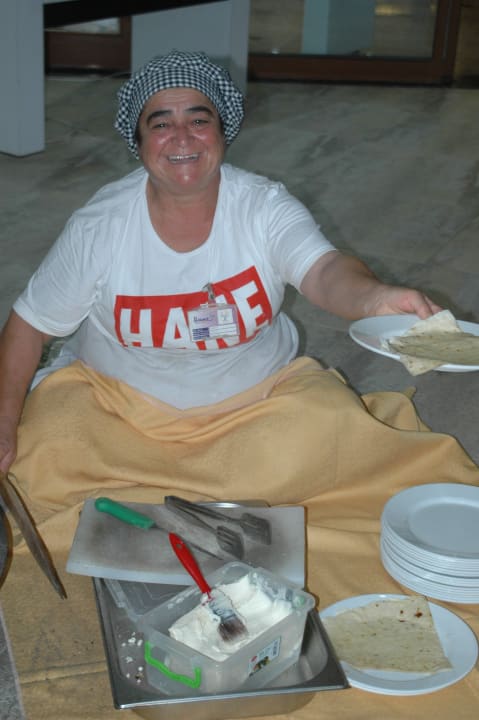 Sie lacht immer. Unsere "Ebbe" Hane Family Resort