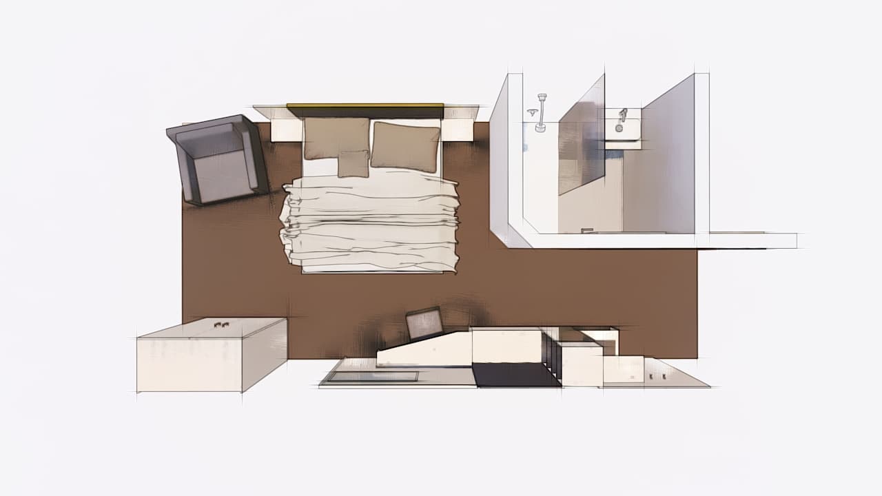 Zimmer Hotel Solaria (Im Umbau/Renovierung)