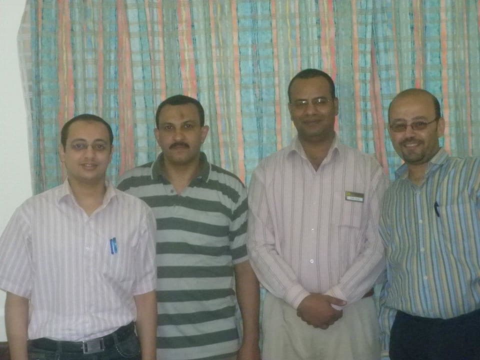 Sie sagen alle "saba al cher" Shams Alam Beach Resort