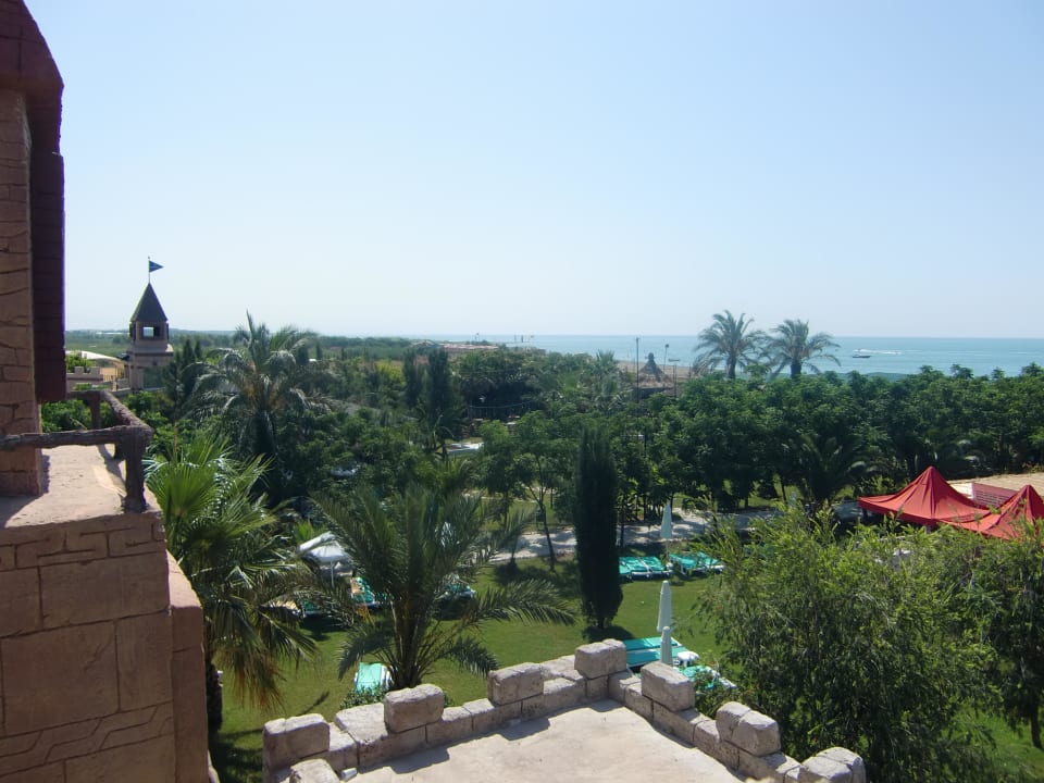 Blick vom Rutschenturm Belek Beach Resort Hotel