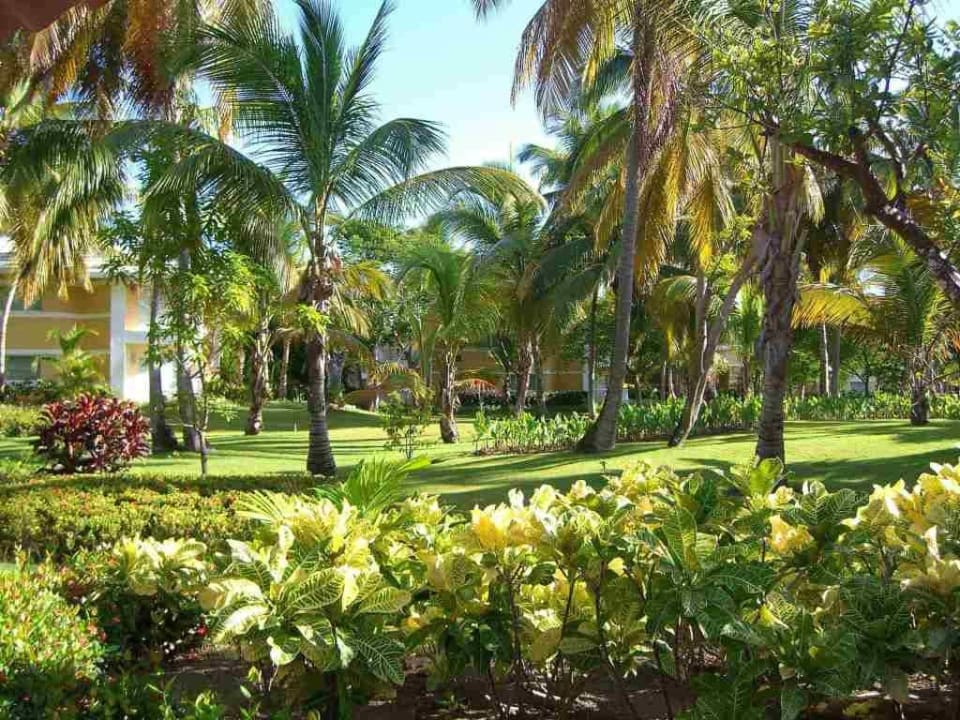 Hotelanlage mit Villen im Hintergrund Grand Palladium Select Bávaro Resort & Spa