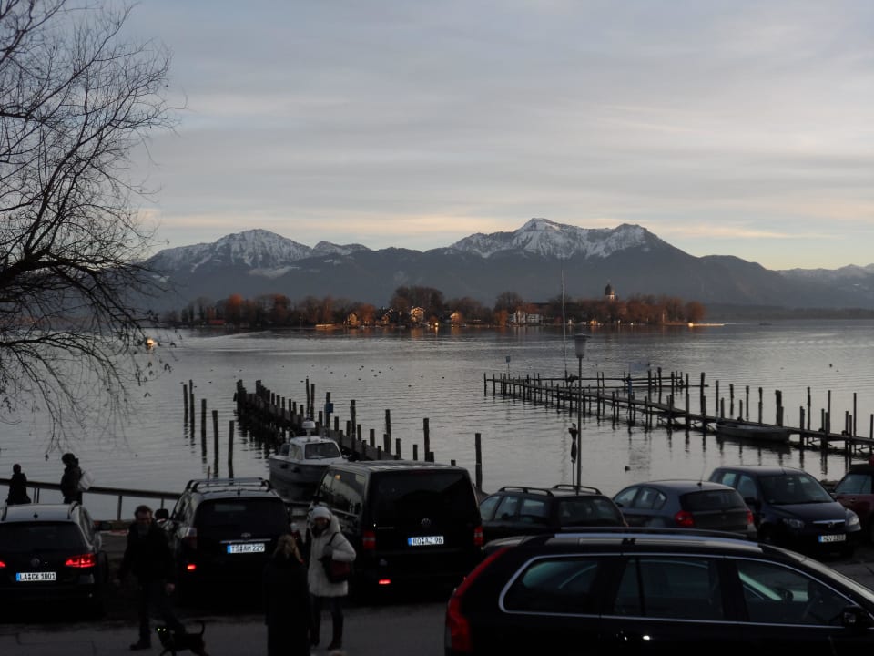 Blick auf die Fraueninsel Ferienresidenz Chiemseestern