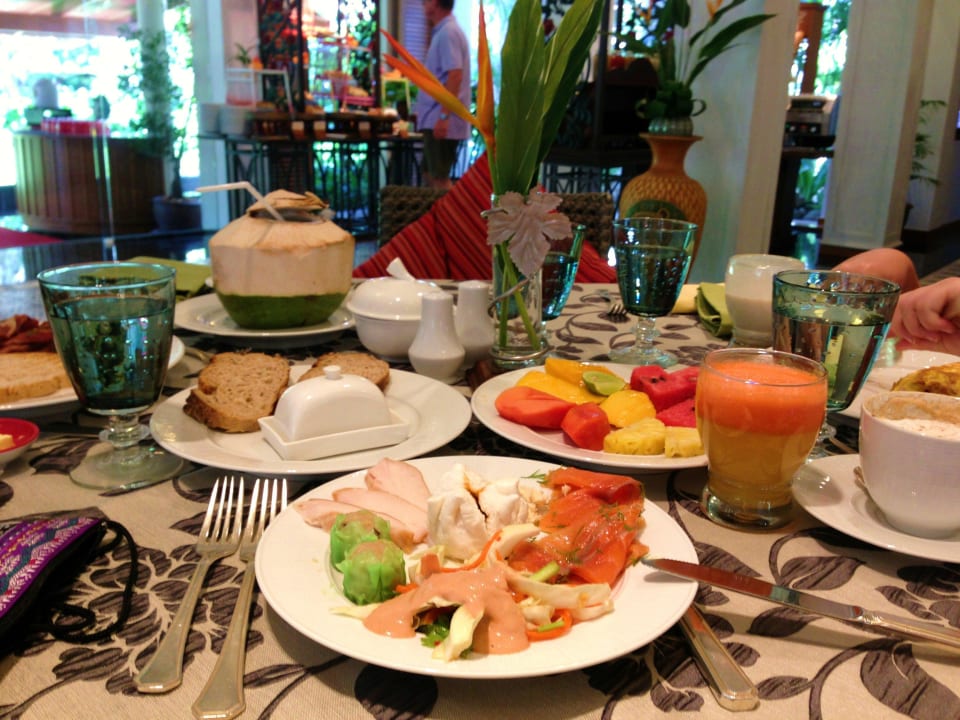 Das leckere Frühstück Santiburi Koh Samui