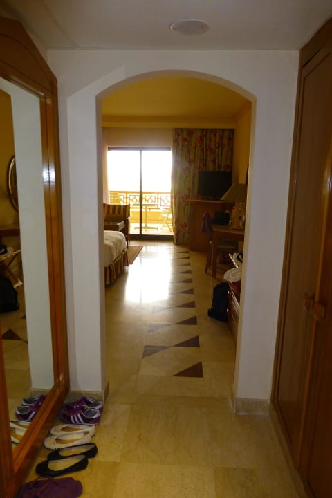 Blick vom Eingang Continental Hotel Hurghada