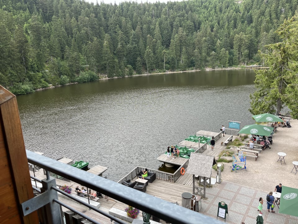 Ausblick Berghotel Mummelsee