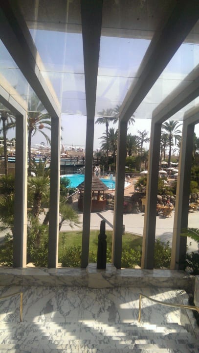 Blick von Reception nach aussen Gloria Palace San Agustin Thalasso & Hotel
