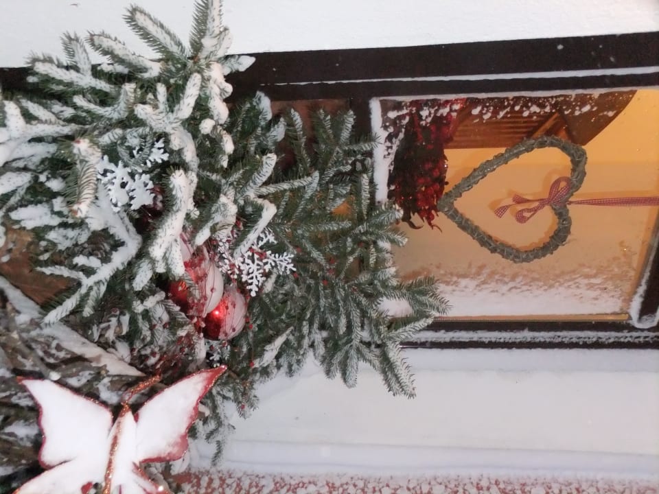 Winterfenster Pension Oberreiter Fusch