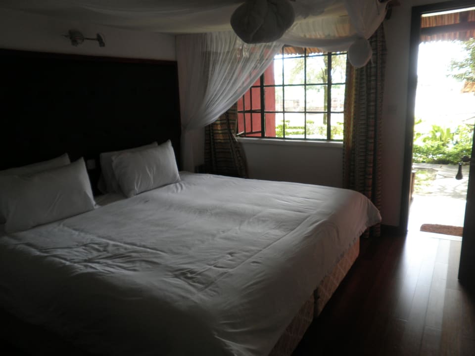 Gemütliches Schlafzimmer David Livingstone Safari Lodge