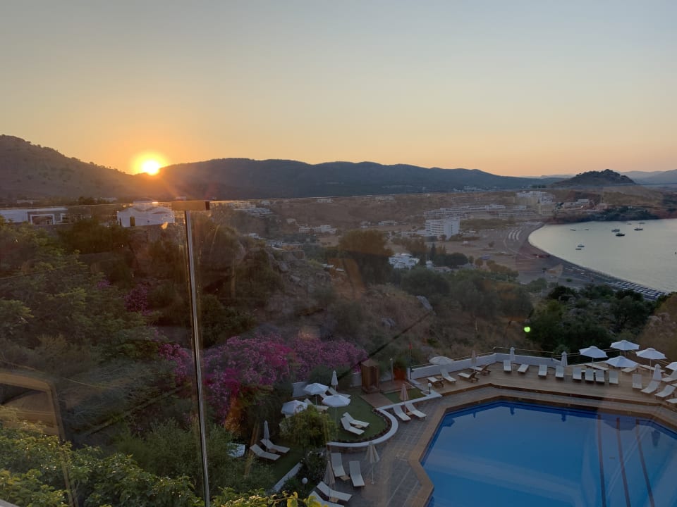 Ausblick Lindos Mare, Seaside Hotel