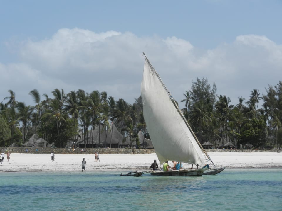 Von der Sandbank zur Anlage Neptune Village Beach Resort & Spa