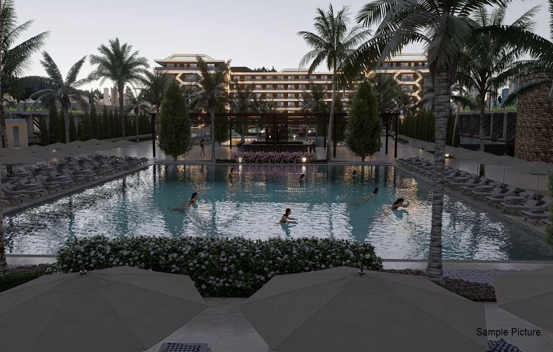 Pool Sentido Palmeras Lumare