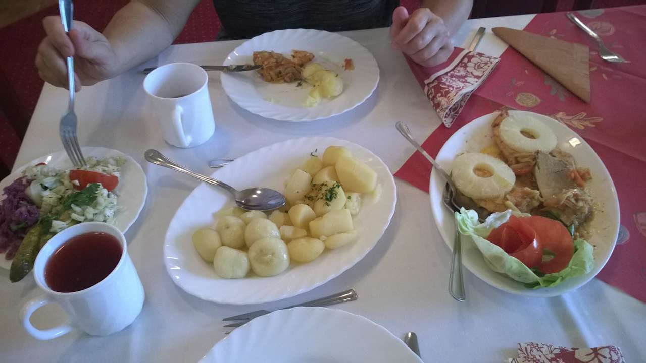 Immer sehr leckeres und frisches Essen Hotel Jaskólka