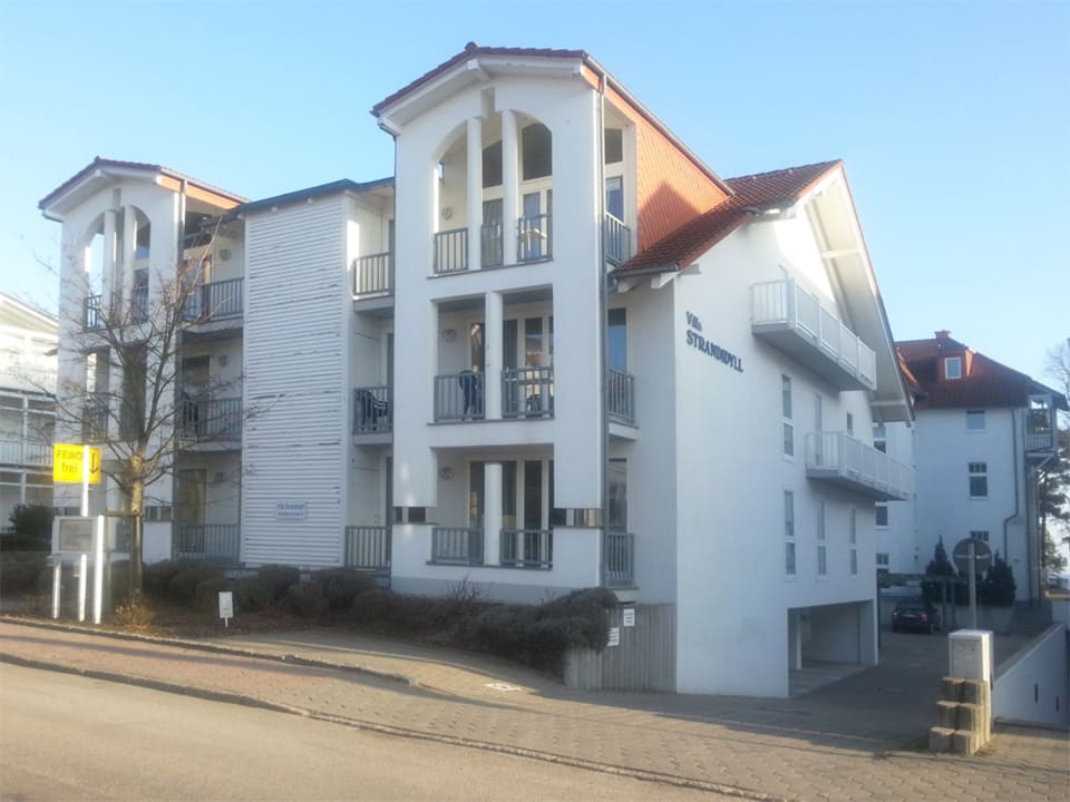 Außenansicht Strandappartement - Appartementvermietung Binz