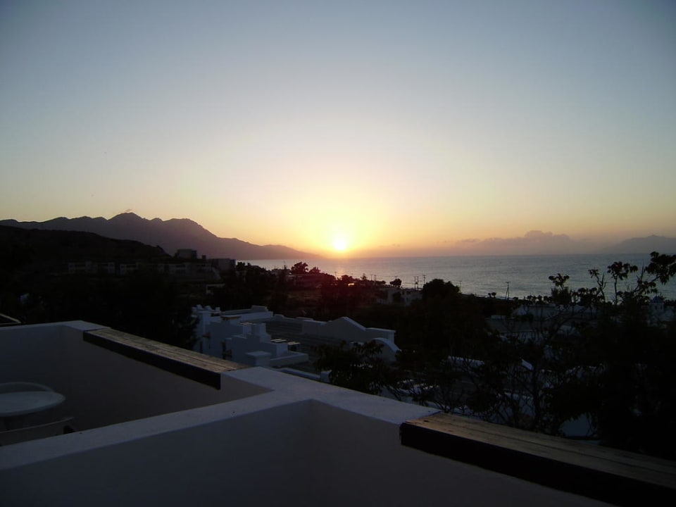 Sonnenaufgang vom Balkon Lagas Aegean Village