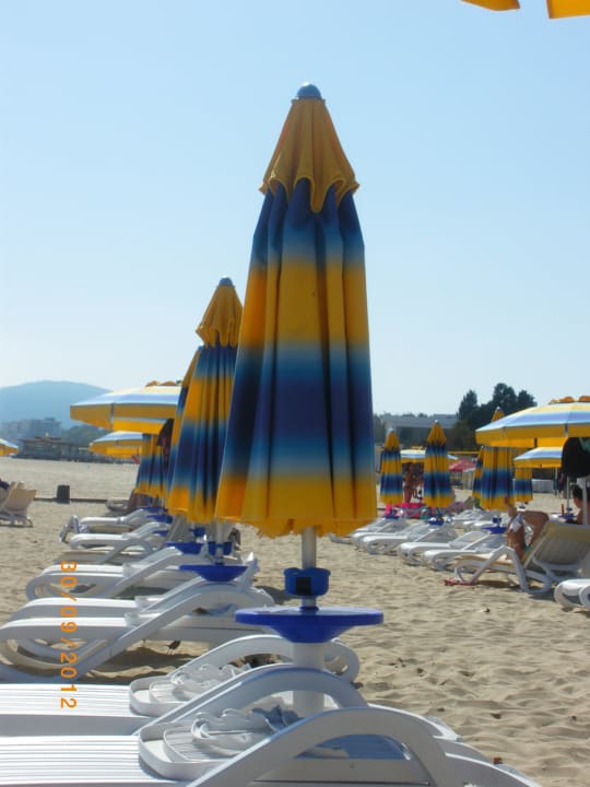 Kein Kampf um Liegen Kaliakra Beach