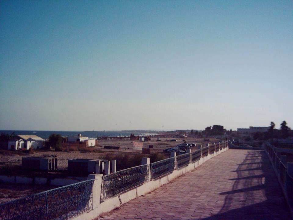 rechts am strand vom Hotel The Club Hammamet