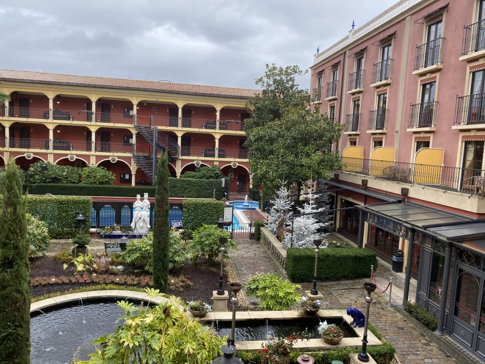 Ausblick Hotel El Andaluz Europa-Park