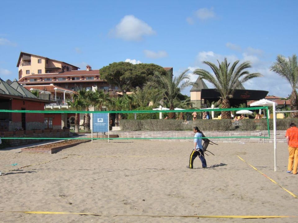 Strand, Beachvolleyplatz Papillon Belvil