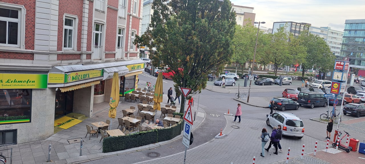 Ausblick IntercityHotel Hamburg-Altona