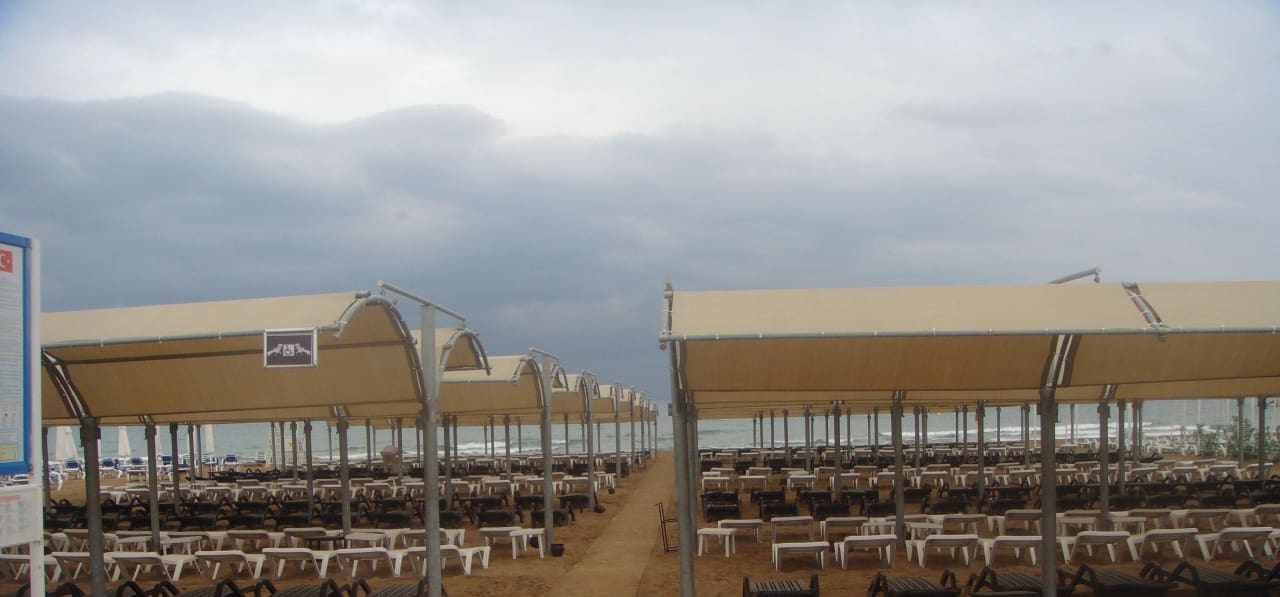 Die Liegebereiche vom Hotel Aydinbey Kings Palace & Spa