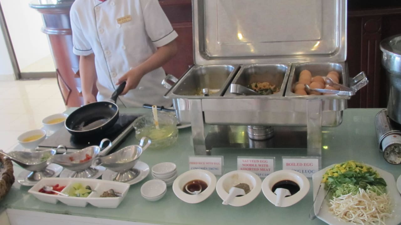 Frühstück Chau Pho Hotel