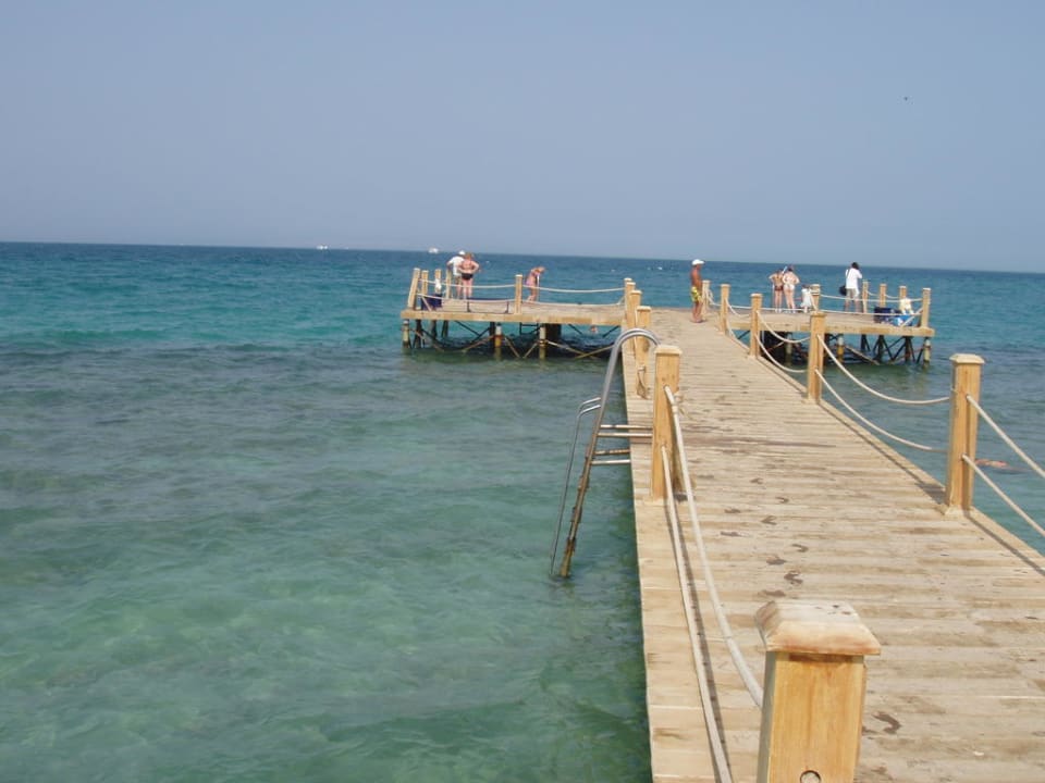 Steg zum Riff Panorama Bungalows Resort El Gouna