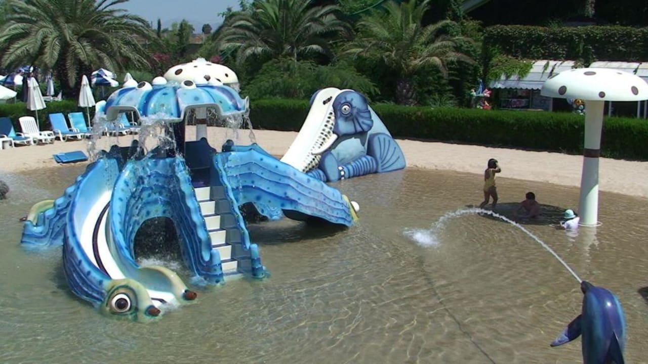 Plage pour les enfants à l'aquapark Ali Bey Club