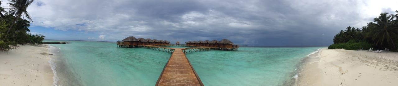 Außenansicht Fihalhohi Maldives