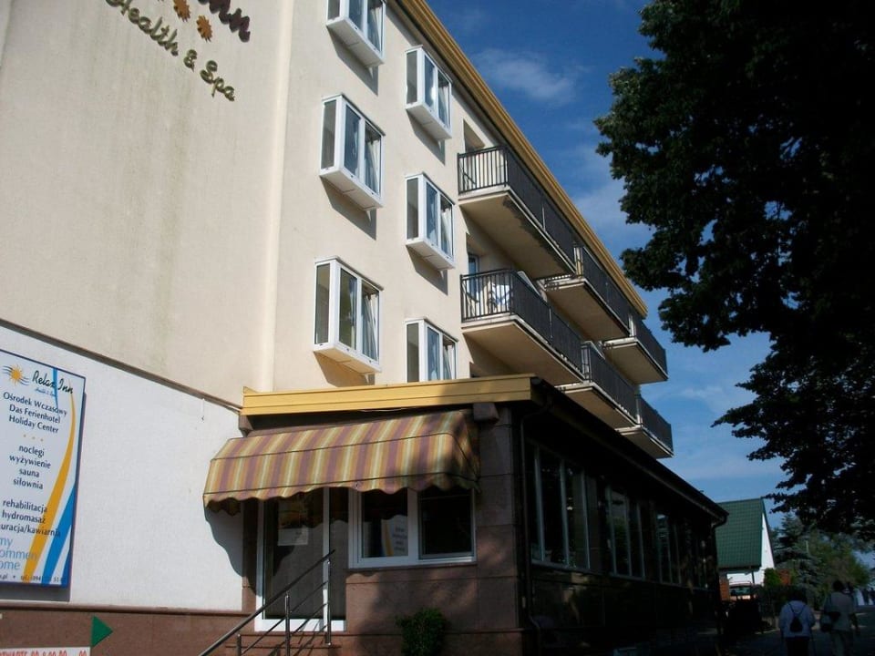 Rückansicht Relax Inn Health & Spa