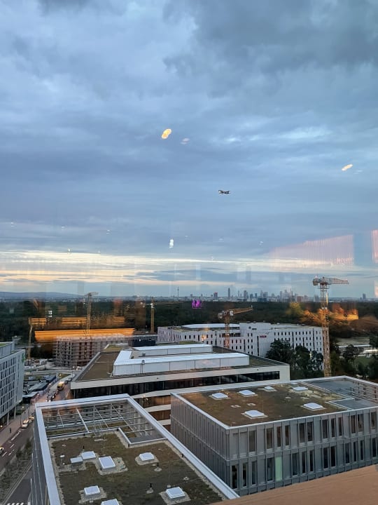 Ausblick b'mine Hotel Frankfurt Airport