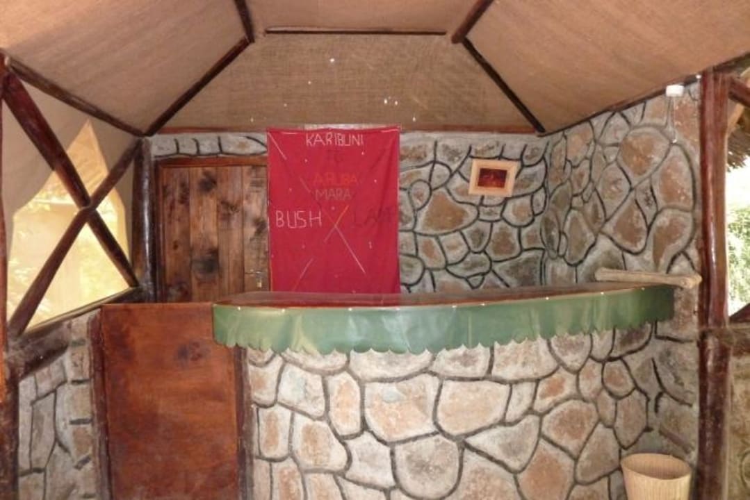 Rezeption Aruba-Mara Camp