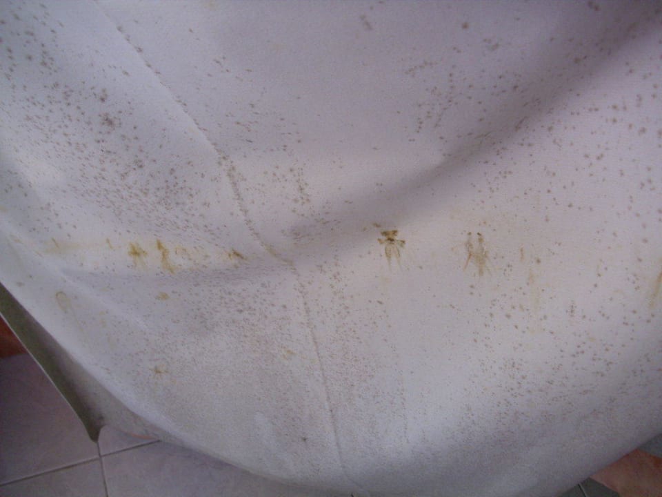 Vorhang zum Balkon Hostel Alcina