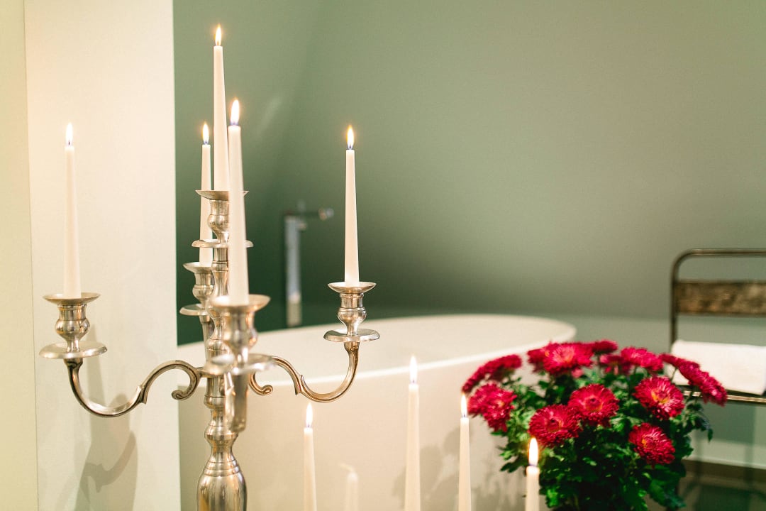 Himmelreichsuite / Bad  Hotel Villa Sorgenfrei & Restaurant Atelier Sanssouci