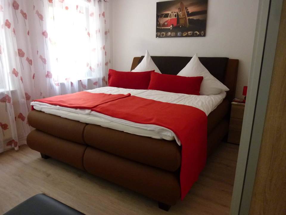 Komfortable Boxspingbetten "Abendrot" Ferienhof Albert