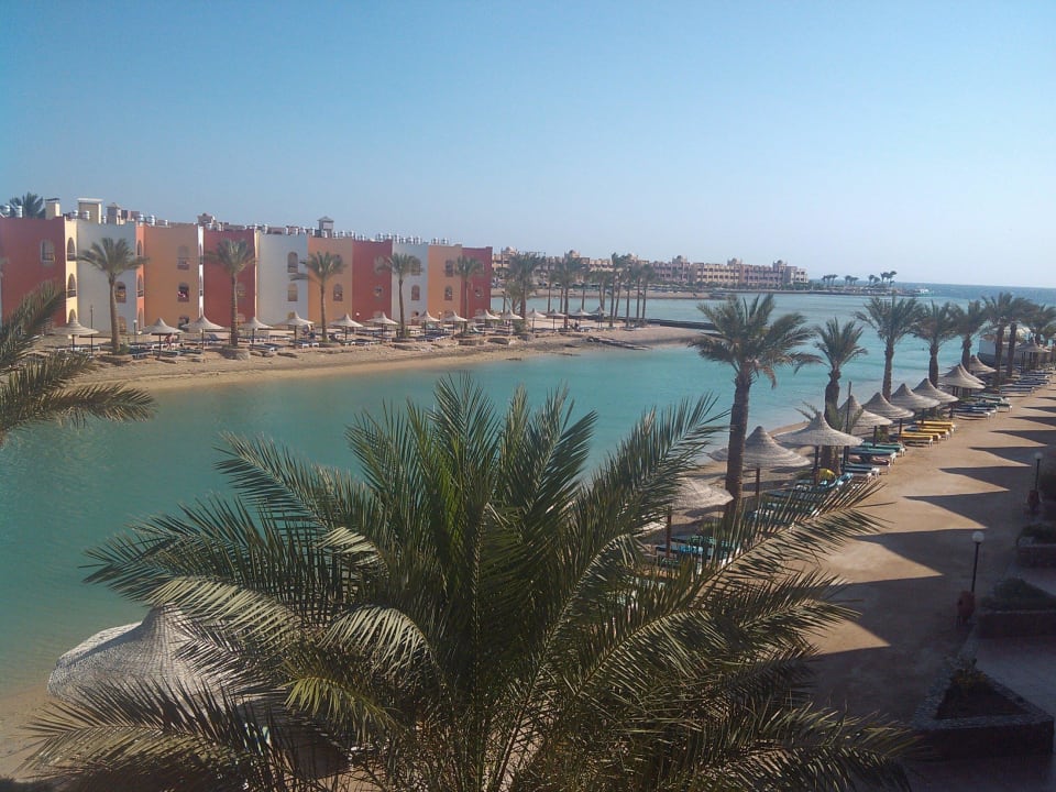 Außenansicht vom Balkon Arabia Azur Resort