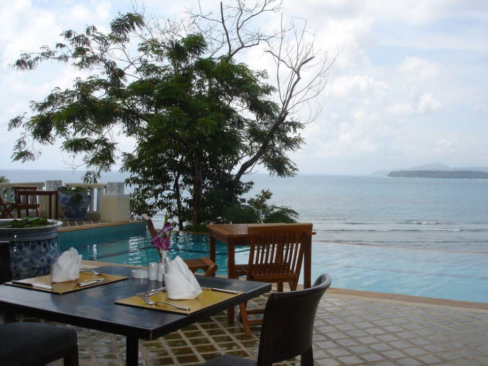 Blick vom Restaurant Namaka Resort Kamala