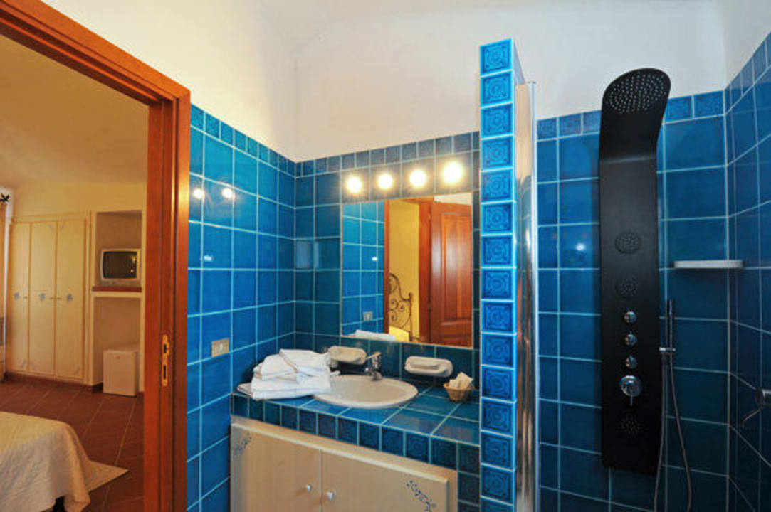 Camera standard bagno Hotel Il Piccolo Golf