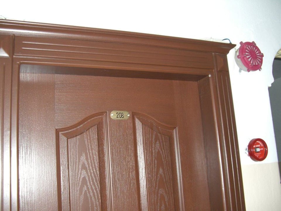 Zimmertür Hotel Kleopatra Bebek