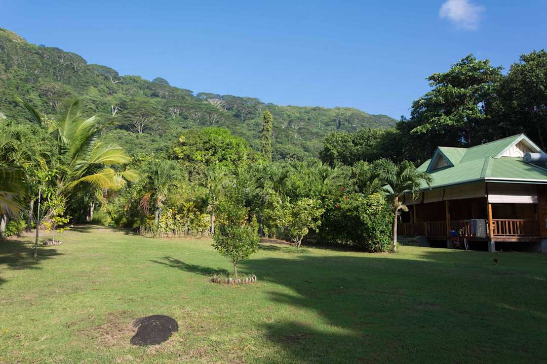 Ferienhaus Kokoleo im hinteren Teil des Gartens Bois d'Amour Guesthouse