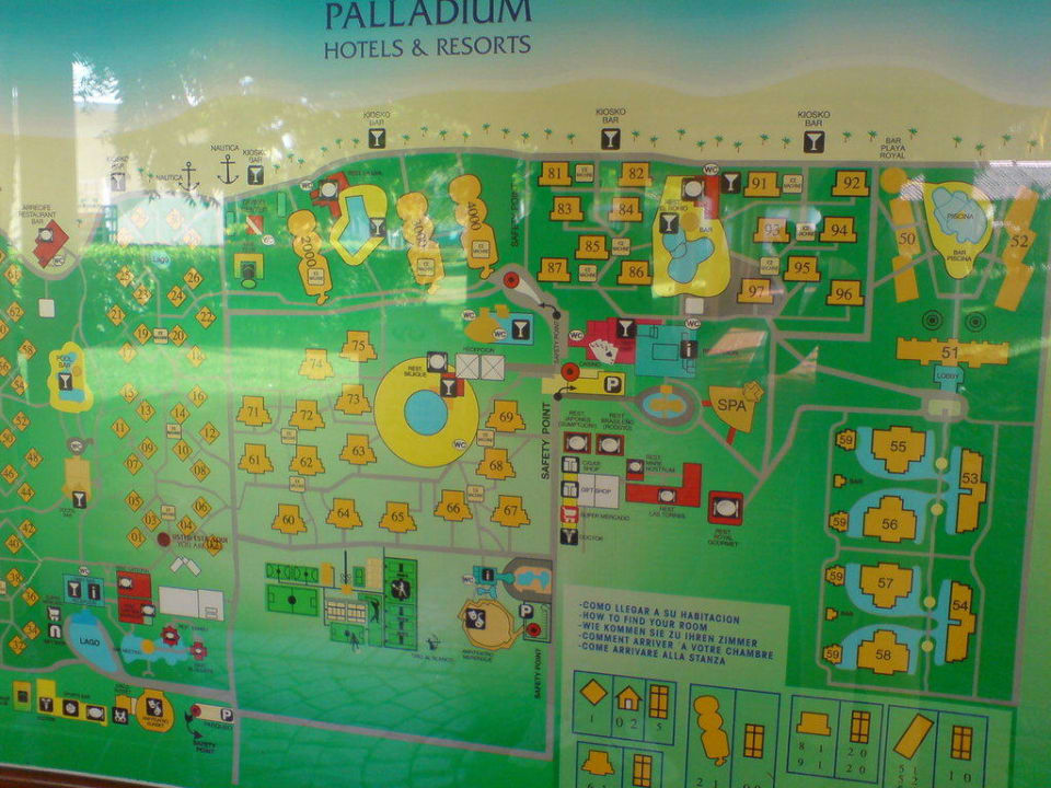 Übersichtskarte Grand Palladium Select Bávaro Resort & Spa
